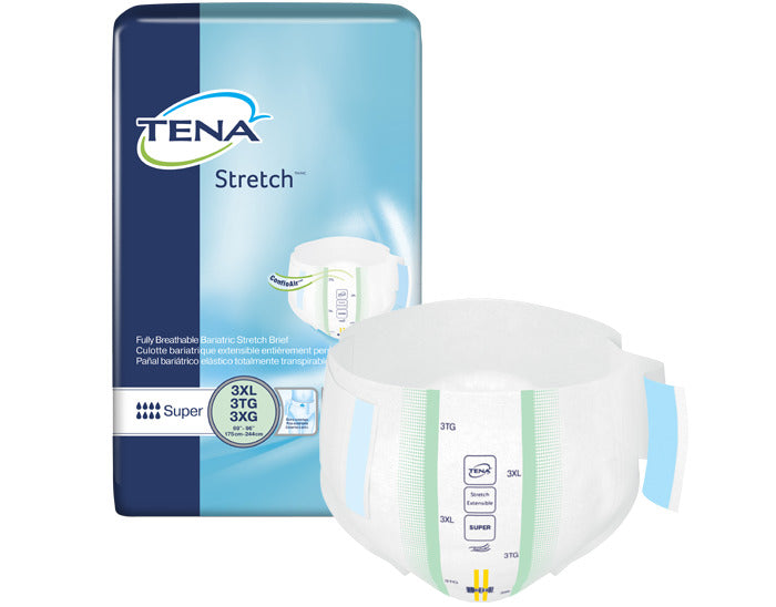 Braguita para incontinencia Tena® Stretch™ Super Bariatric, súper absorbente, talla 3XL