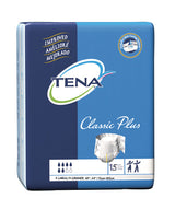 Cs/4pkg (15/pkg) Tena Classic Plus Brief, X-lrg Size, 60in-64in