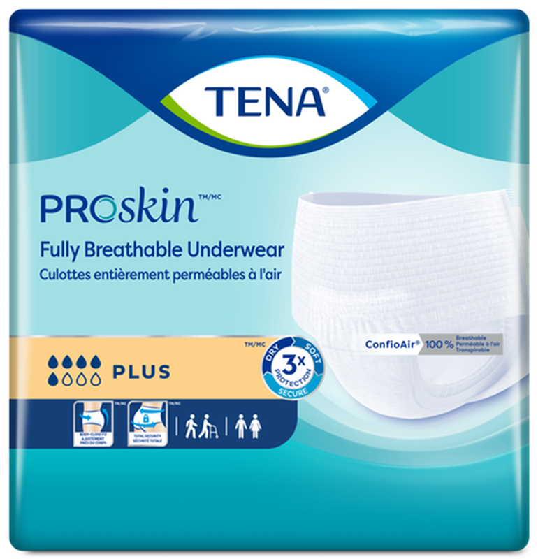 Tena® Plus Protective Incontinence Underwear, Plus Absorbency,  Medium