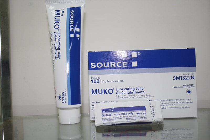 Muko Lubricating Jelly, Size 3.5g Packets - Box Of 100 - BeHope