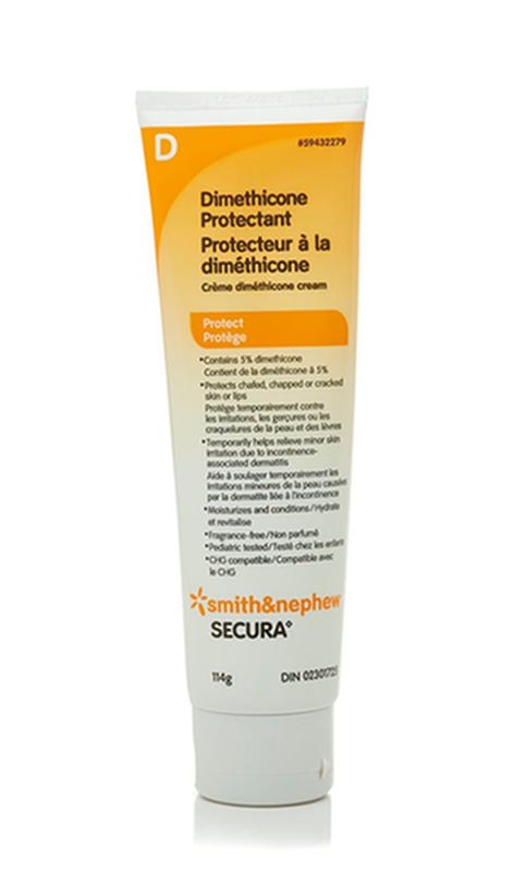 Crema protectora con dimeticona Secura, tubo de 114 g, 1 unidad