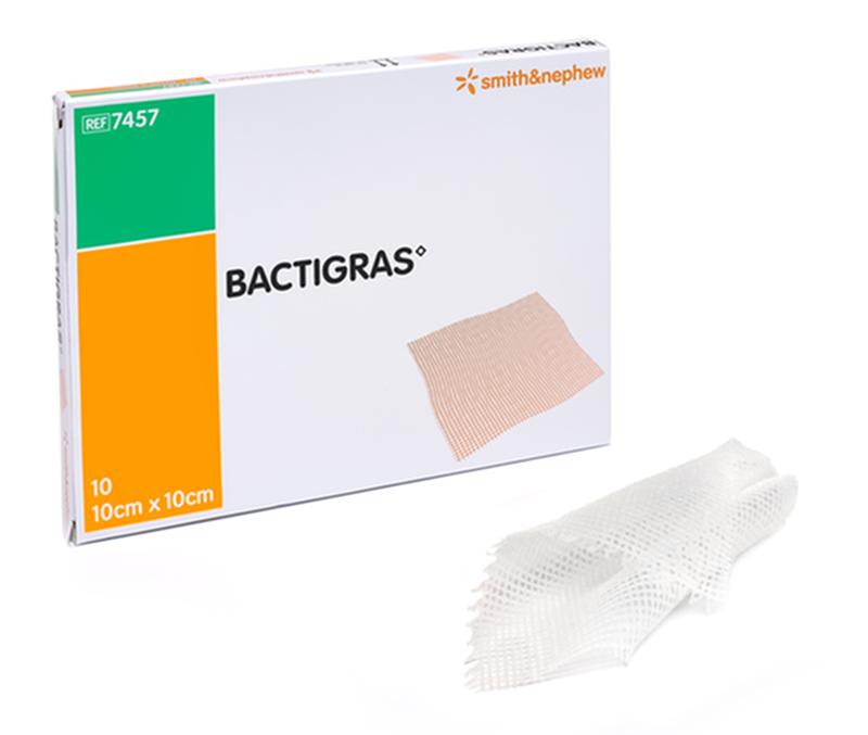 BX/50 BACTIGRAS ANTISEPTIC DRESSING, SIZE 5CM X 5CM - BeHope