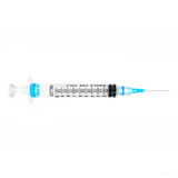Sol-care 3ml Luer Lock Safety Syringe With Exchange Needle 21g - Behope