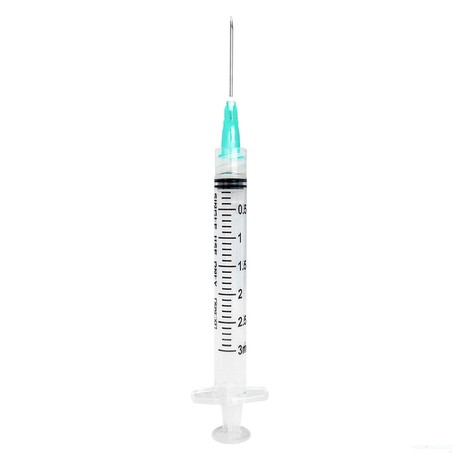 Sol-m 3ml Luer Lock Syringe With Exchange Needle 20g*1 1/2'' - Behope