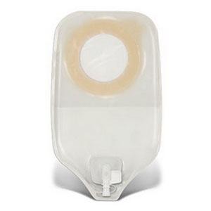 Bolsa de urostomía de una pieza Esteem Synergy®, abertura de estoma de 1-3/8" (35 mm), transparente de 10-1/4" (26,2 cm), grifo Accuseal® - Caja de 10