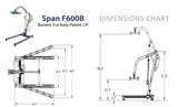 F600B Bariatric Full Body Patient Lift