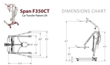 F350CT Car Transfer Patient Lift