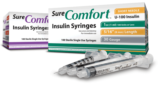 Insulin Syringe 31g X 1/4" 1cc - Box Of 100 - BeHope