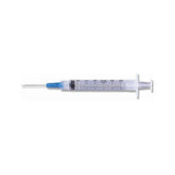 BX100 TERUMO LUER LOCK SYRINGE W/ NEEDLE, 22G X 1.5 IN, 3CC - BeHope