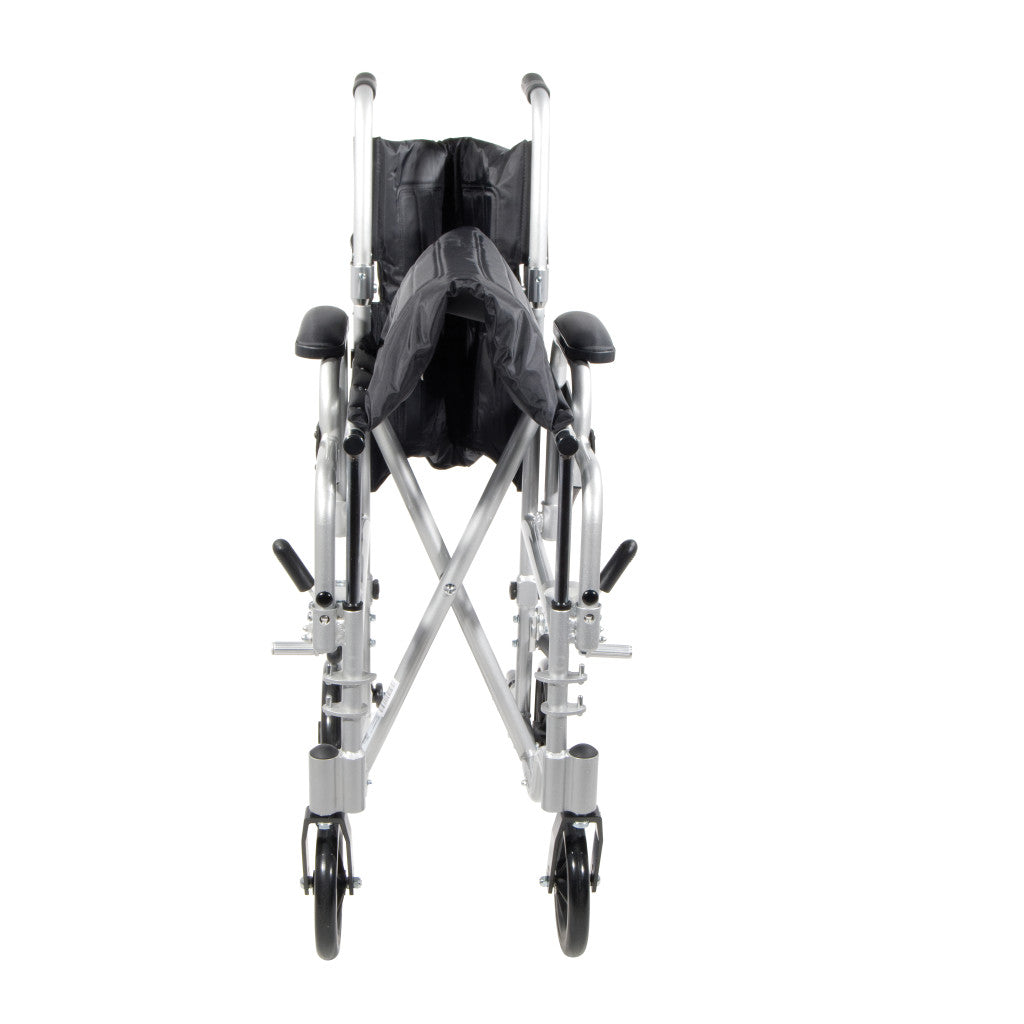 Poly-fly High Strength, Lightweight Wheelchair/flyweight Transport Chair Combo - BeHope