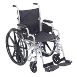 Poly-fly High Strength, Lightweight Wheelchair/flyweight Transport Chair Combo - BeHope