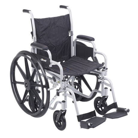 Poly-fly High Strength, Lightweight Wheelchair/flyweight Transport Chair Combo - BeHope