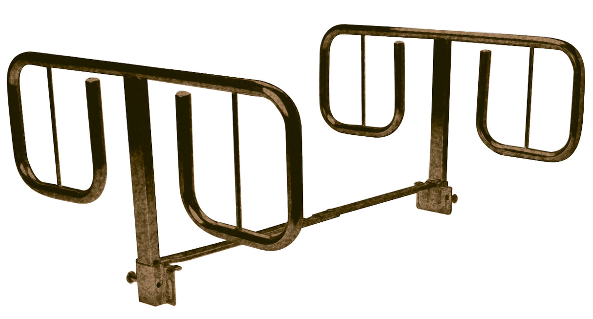 Half Length "T" Style Bed Rails, 1 Pair - BeHope