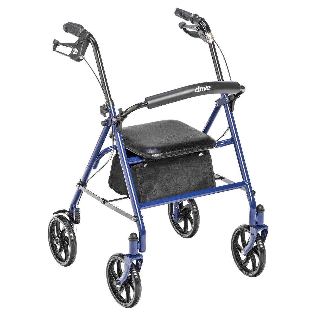 Steel Rollator With 6” Wheels, Knockdown - BeHope
