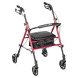 Adjustable Height Rollator Rolling Walker with 6" Wheels - BeHope