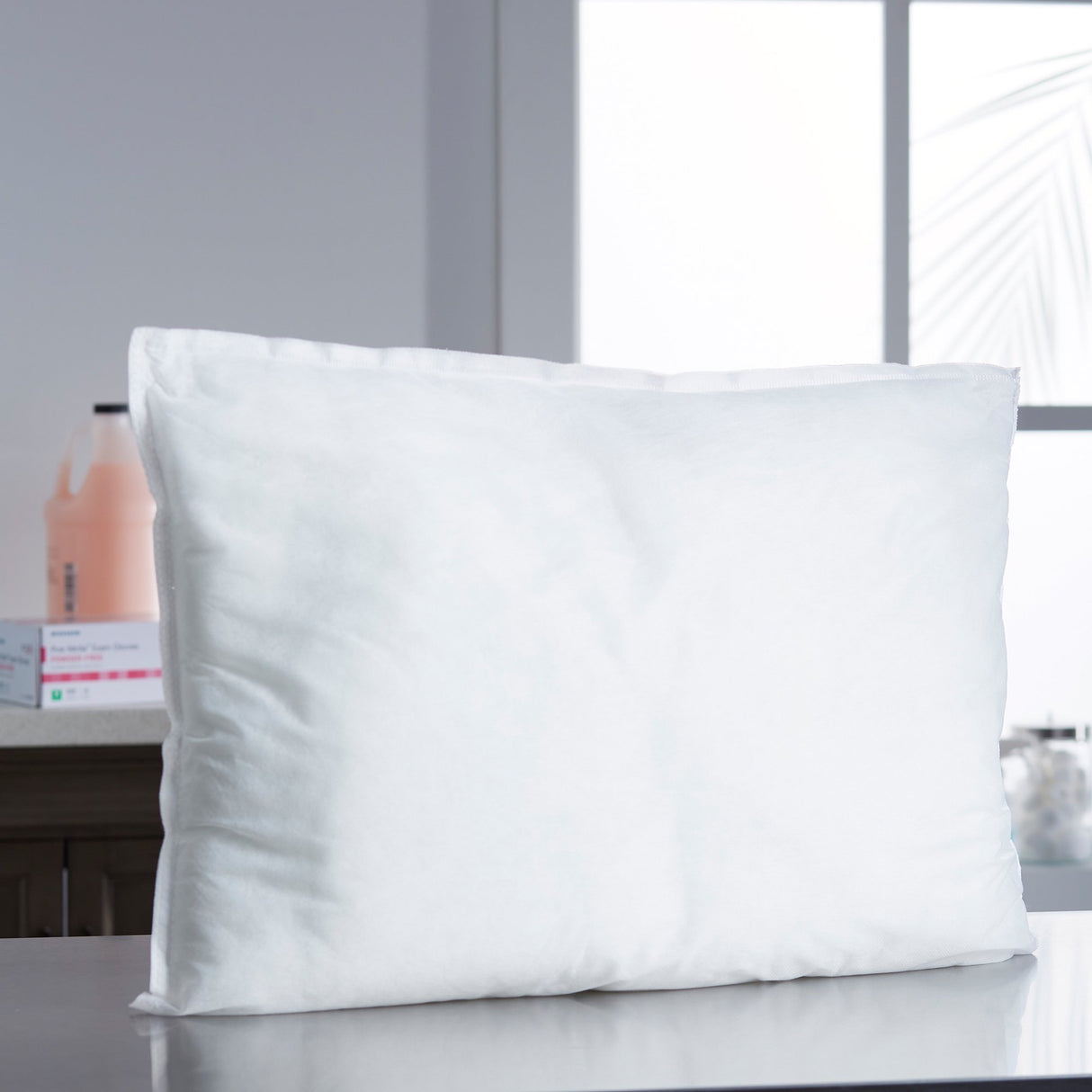 Bed Pillow McKesson 17 X 24 Inch White Single Patient Use