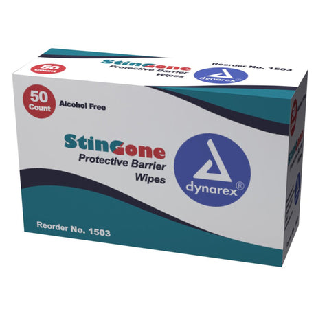 Skin Barrier Wipe StingGone™ 20% Strength Polyaminopropyl Biguanide Individual Packet NonSterile