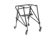 Nimbo 2G Lightweight Posterior Walker with Seat, Extra Large, Emperor Black - BeHope