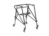 Nimbo 2G Lightweight Posterior Walker with Seat, Extra Large, Emperor Black - BeHope