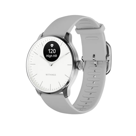 Smartwatch ScanWatch Light 37mm Withings 24 Hours Grayscale OLED Display - BeHope