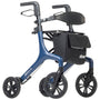 AeroWalk Ultra-Lite Rollator Rolling Walker, Blue - Behope - 10277BL