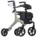 AeroWalk Ultra-Lite Rollator Rolling Walker, Grey - Behope - 10277GY