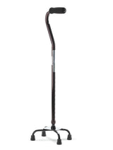 Medline Aluminum Quad Cane Small Base