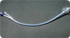 Bx/10 Amsure 100% Silicone 2-way Foley Cath, 14fr 5cc, Reinforced Tip, Strl - BeHope