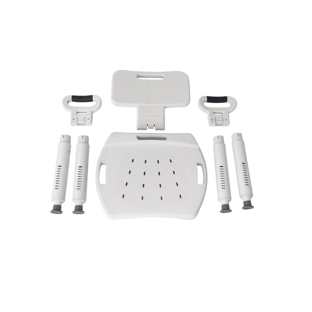 Premium Series Shower Chair With Back And Arms - BeHope
