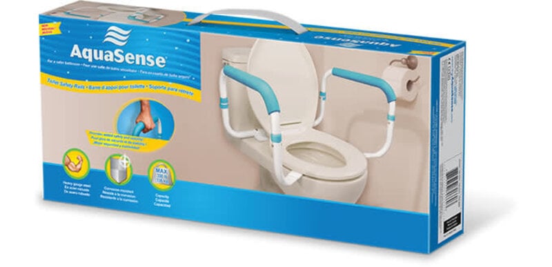 Aquasense Toilet Safety Rails - BeHope