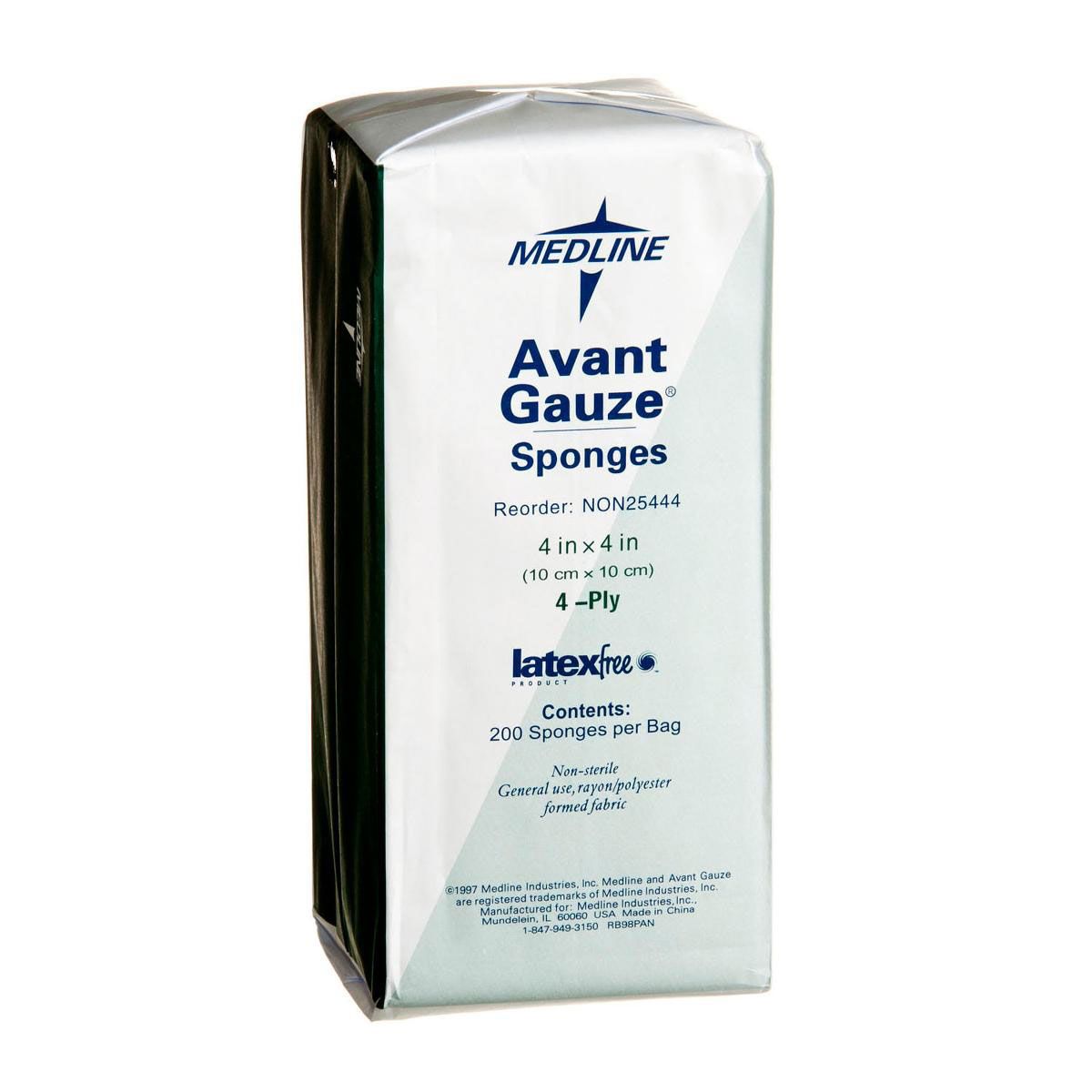 Éponge non tissée Medline Premium Gauze NS