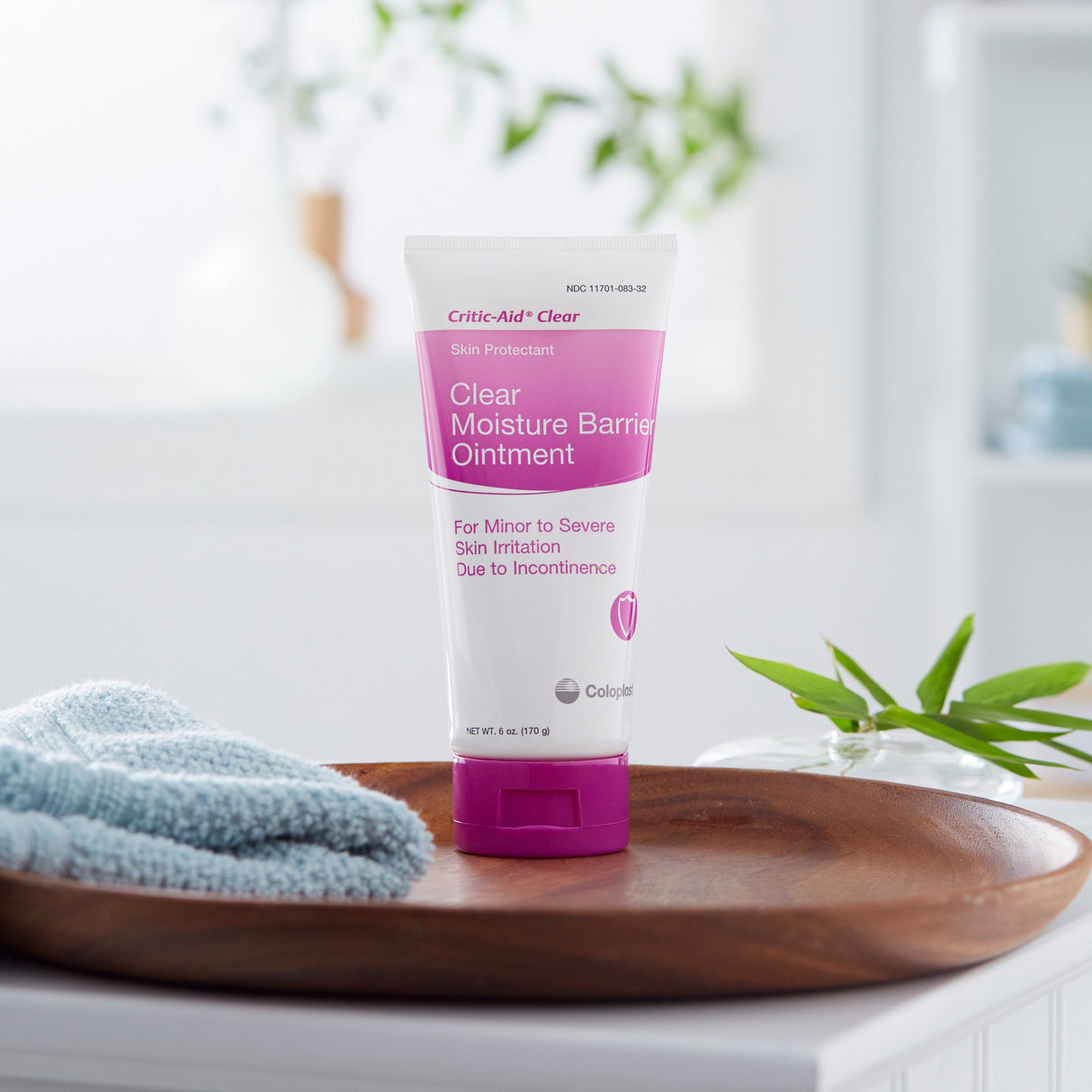 Skin Protectant with CMC Critic-Aid® Clear 6 oz. Tube Scented Ointment CHG Compatible