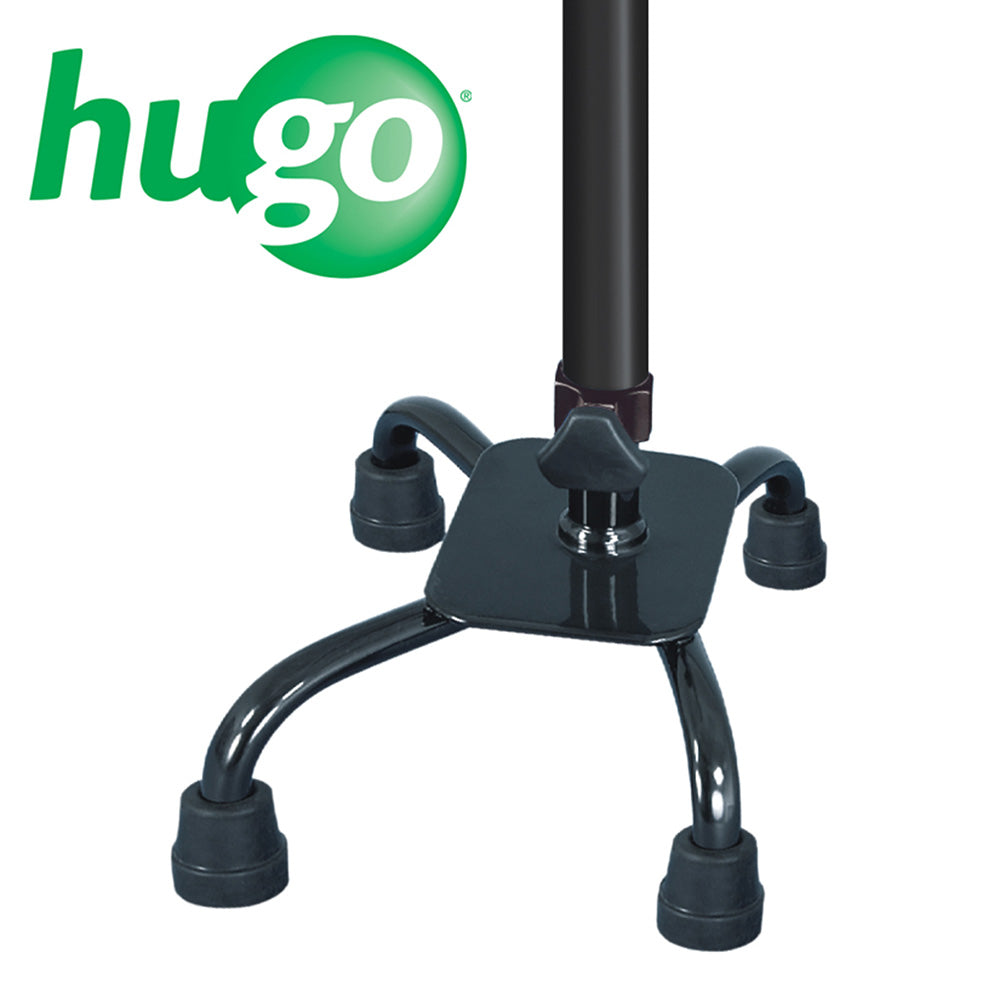 Adjustable Quad Cane for Right or Left Hand Use, Small Base