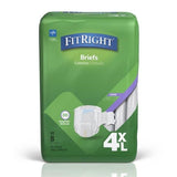 Slips d'incontinence pour adultes FitRight 4XL en tissu