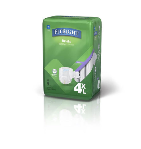 Braguitas de tela para adultos para incontinencia FitRight 4XL