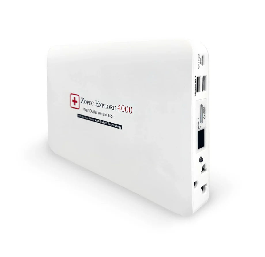 Zopec Explore CPAP & BiPAP Travel Battery Rental