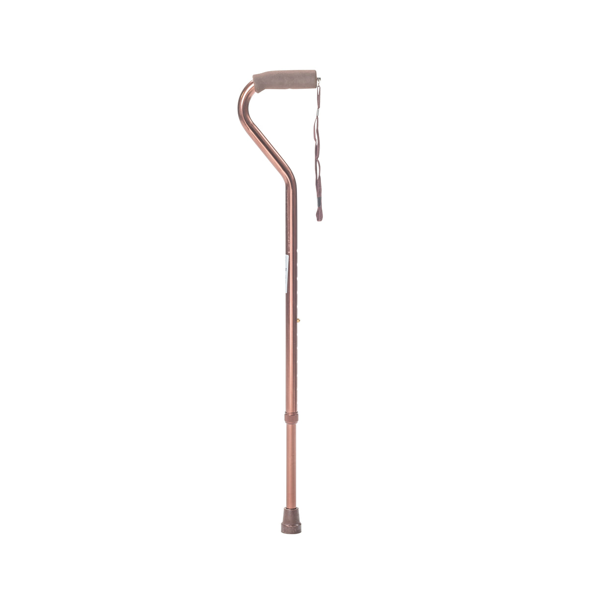 Adjustable Offset Handle Cane with Foam Grip