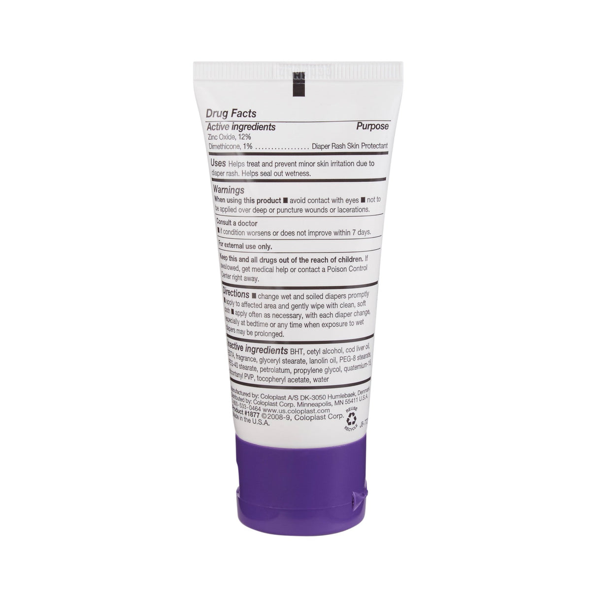 Skin Protectant Baza® Protect 2 oz. Tube Scented Cream CHG Compatible