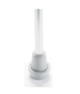 Rubber Cane Tip W/Spike And Cap