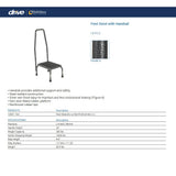 Foot Stool With Handrail - BeHope