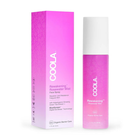 Facial Moisturizer Rewakening™ Rosewater Mist Face Spray 1.7 oz. Spray Bottle Floral Scent Liquid - BeHope