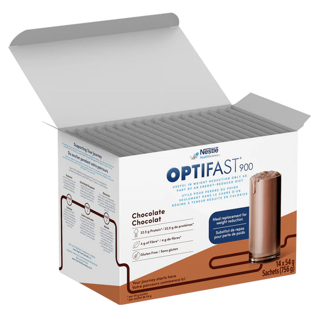 Optifast Nestle protein shake chocolate powder