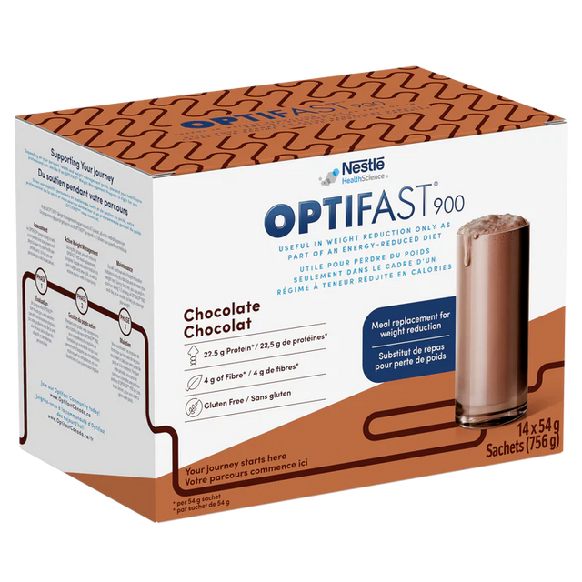 Optifast chocolate meal replacement shakes Canada