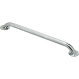 Chrome Knurled Grab Bar, 18" - BeHope