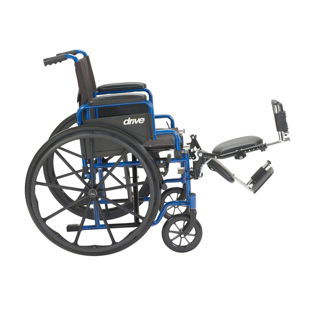 Blue Streak Wheelchair With Flip Back Desk Arms - BeHope