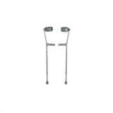 Lightweight Walking Forearm Crutches, Bariatric, 1 Pair - BeHope
