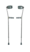 Lightweight Walking Forearm Crutches, Bariatric, 1 Pair - BeHope