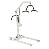 Bariatric Battery Powered Electric Patient Lift with Four Point Cradle and Rechargeable, Removable Battery
