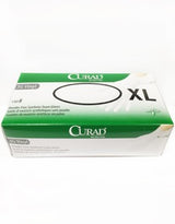 CURAD 3G Powder-Free Synthetic Vinyl Exam Glove, White