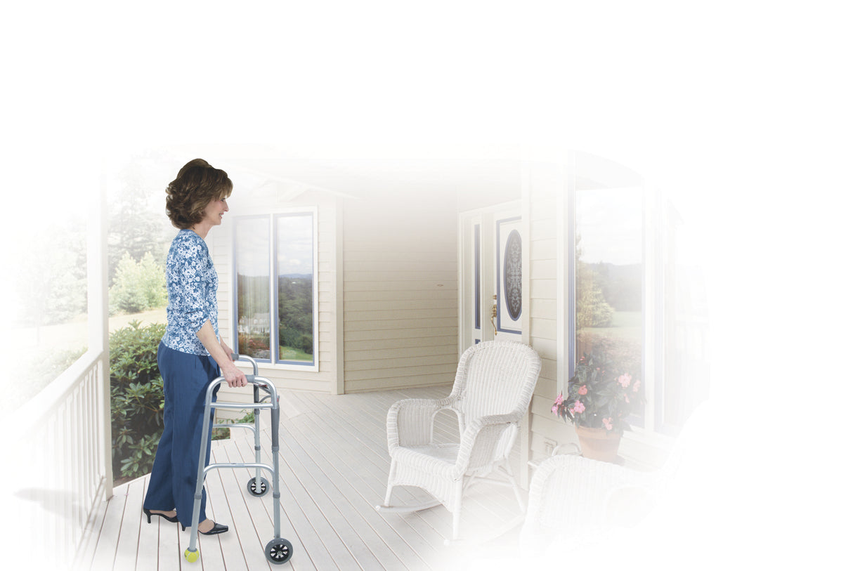 Swivel Lock Walker Wheels, 5" - BeHope